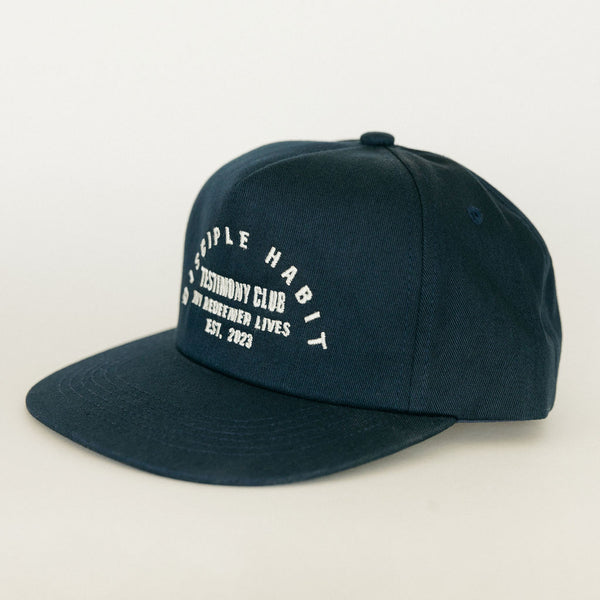 Testimony Club - Navy & White