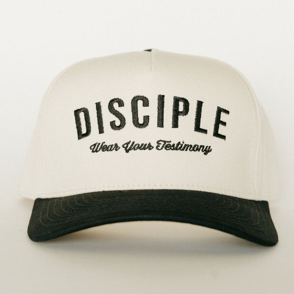 Disciple Wear Your Testimony - Bone & Black